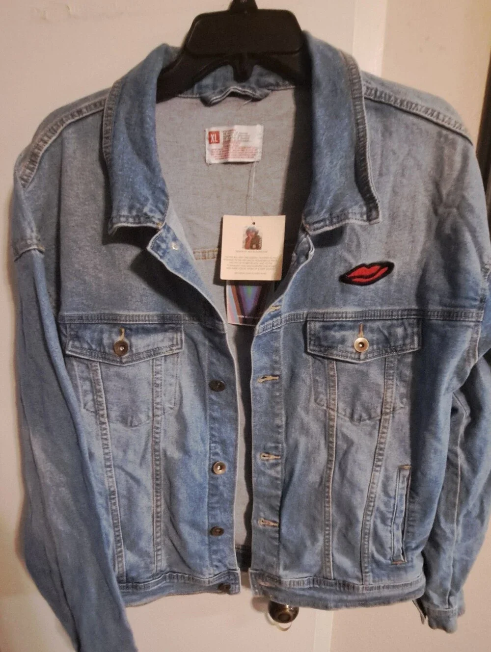 NWT XL Target Pride Artist Series  New York 1969 Stonewall Riots Denim Jacket